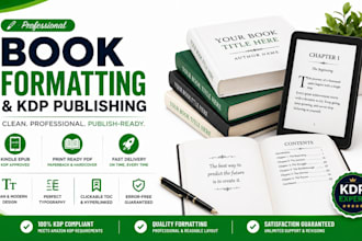 publish ebook and paperback on amazon kdp, ingramspark, lulu, barnes and nobles