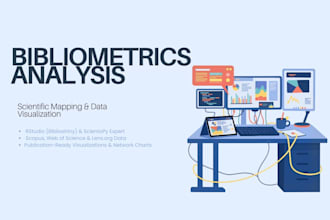 do professional bibliometric analysis and data visualization