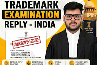 handle your indian trademark objection and examination report