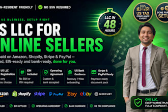 form your US llc in 48 hours with ein and registered agent