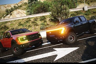 create fivem truck model off road vehicle gta v addon car design
