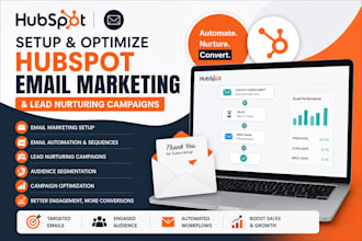 setup hubspot email marketing and lead nurturing campaigns
