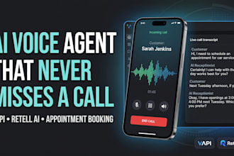 build an ai voice agent with vapi and retell ai