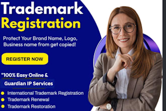be your licenced attorney for trademark registration in the uspto