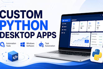 build a custom desktop application or automation tool