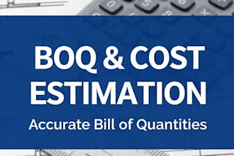 do boq quantity takeoff pakistan