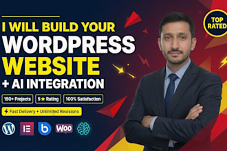 build a professional wordpress website with ai integration