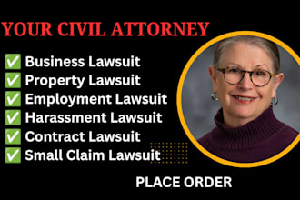 be your civil litigation lawyer for contract, property, and business disputes