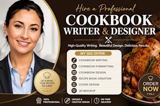write a professional recipe cookbook for amazon KDP