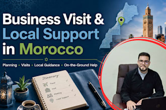 provide business visit and local support in morocco