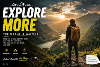 design stunning promotional posters and ads