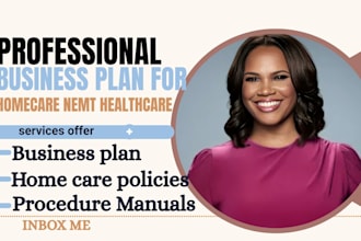 write home care nemt business plan, policy and procedure for care agency startup