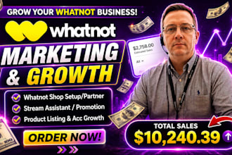 be your whatnot expert, boost whatnot views and sales with whatnot promotion