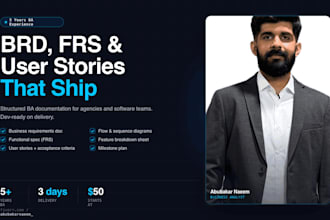write brd, frs, user stories and flow diagrams for your app