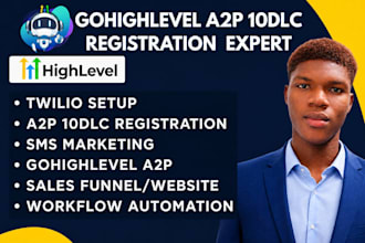 setup gohighlevel sms, ghl a2p 10dlc, ghl automation, a2p phone verification