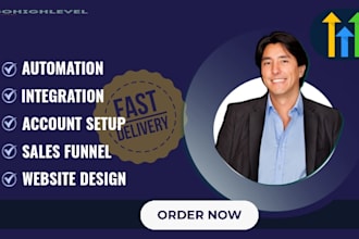 be your gohighlevel virtual assistant and build websites, sales funnels and a2p