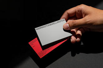 design a  modern business card and visiting card