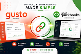 setup gusto payroll and quickbooks online integration
