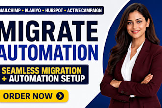 migrate mailchimp klaviyo hubspot activecampaign automation