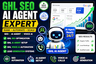 build gohighlevel website seo landing page sales funnel ghl crm automation