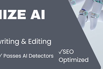 rewrite ai content to human text and SEO article rewriting
