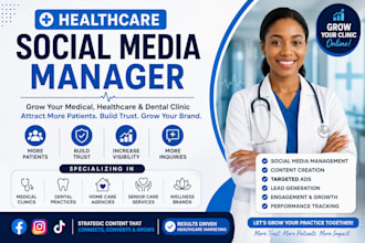 grow your medical healthcare and dental clinic with social media marketing