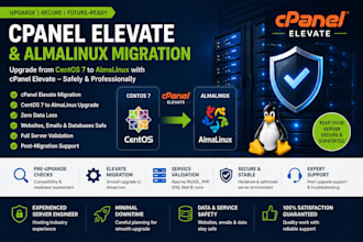 upgrade cpanel server to almalinux safely
