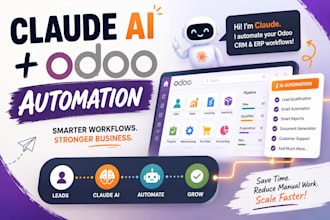 integrate claude ai automation with odoo CRM and erp