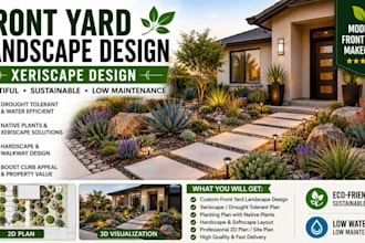 florida alabama new jersey arizona front yard landscape design xeriscape design