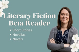 beta read your literary fiction short story or novel