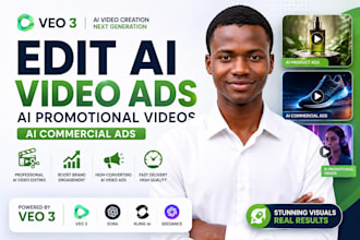 edit ai video ads, ai promotional videos veo 3, veo3, ai commercial ads
