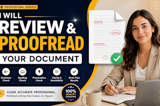 review and proofread your document