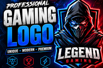 forge a legendary gaming logo that dominates the competition
