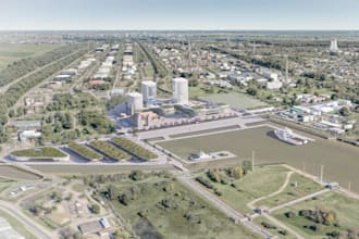 do masterplan 3d rendering and architectural cgi for building complexes