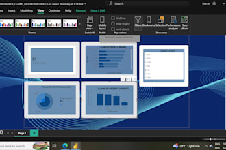 build a professional power bi dashboard with dax measures