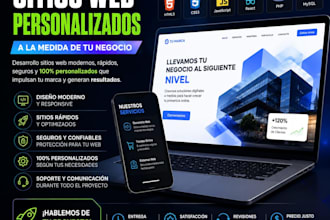 desarrollador de sitios web y diseño web