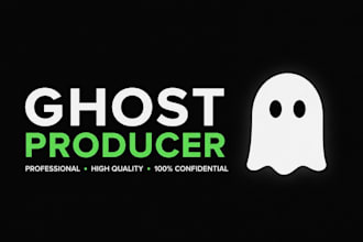 be your ghost producer or mix and master your vocals