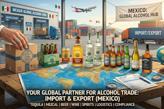 handle your alcohol import and export logistics in mexico