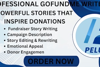 write a compelling gofundme fundraiser story
