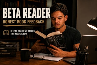 beta read your book and provide honest feedback