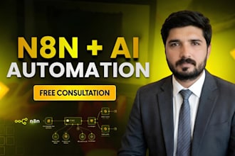 build n8n ai agent, n8n automation workflow, custom ai agent