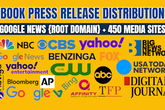 book publicity book marketing and press release distribution for authors