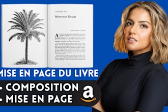 mise en page de livres et debooks, formatage pour KDP, relecture et correction