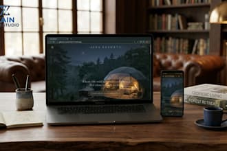 build a premium custom coded website with luxury design