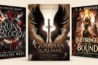 design best selling book and ebook cover design