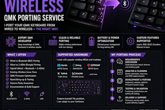 port qmk to zmk wireless mechanical keyboard firmware