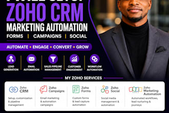 setup zoho crm marketing automation zoho form zoho campaign zoho one zoho flow