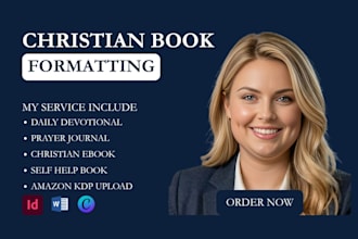 format, design christian ebook, prayer journal, christian book for amazon kdp