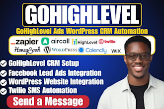 gohighlevel facebook ads wordpress twilio aircall calendly honeybook automation