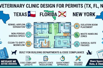 veterinary clinic layout, pet clinic floor plan, kennel design, vet office plan